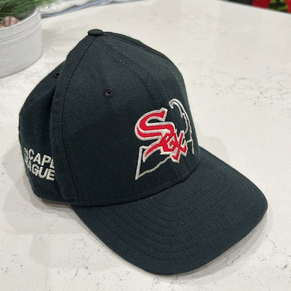 Vintage “The Cape League” Yarmouth-Dennis Red Sox Baseball New Era Hat 7 3/8